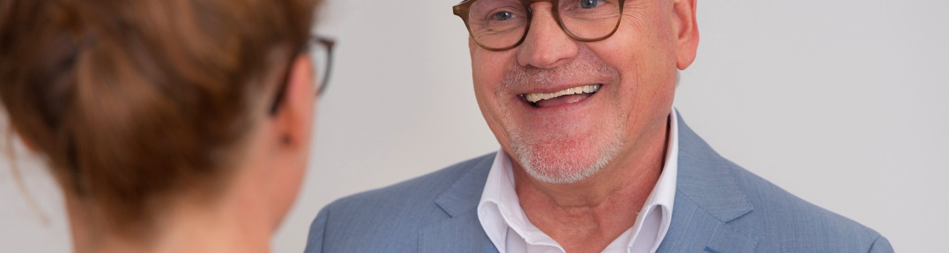 Job Coaching mit Jürgen Gastring bei COATRAIN® in Hamburg Jürgen Gastring im Austausch im Rahmen eines Job Coachings bei COATRAIN® in Hamburg