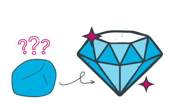 Fragetechnik-Diamant