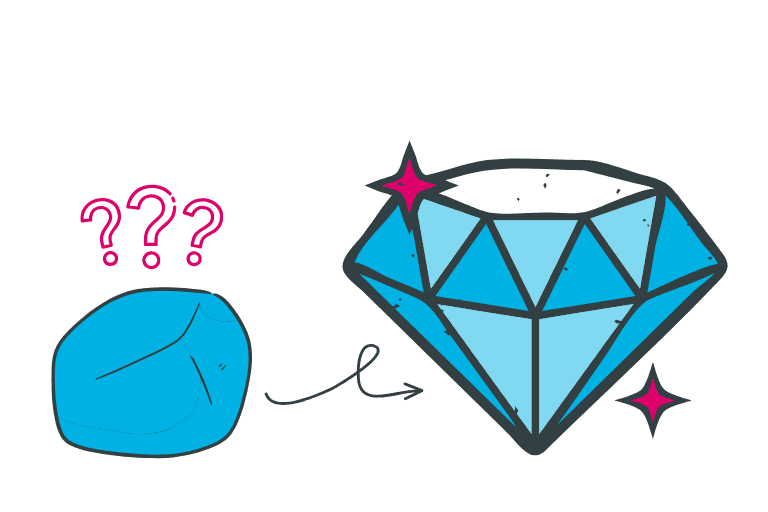 Fragetechnik-Diamant