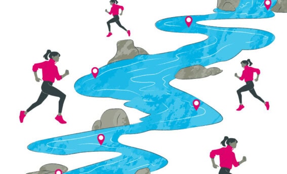 Artikel zum Coaching-Tool Lebensfluss-Landkarte im COATRAIN® Blog