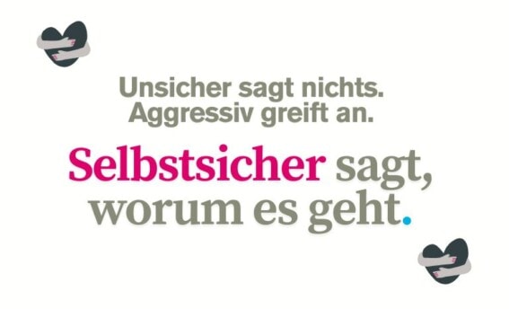 Selbstsicheres Verhalten im Coaching: Darstellung von unsicherem, aggressivem und selbstsicherem Verhalten in der Kommunikation. Von COATRAIN® in Hamburg.