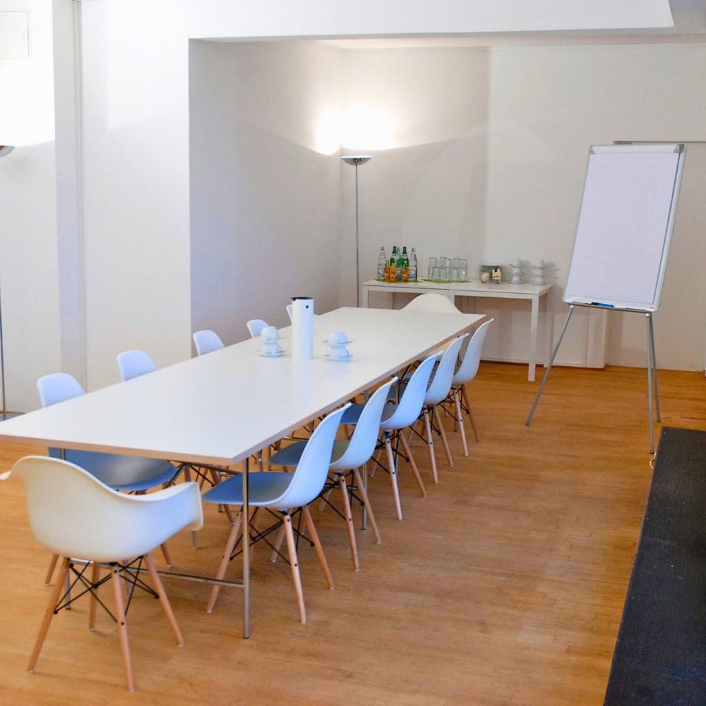 Konferenz- und Seminarraum am COATRAIN® Standort Hamburg City.