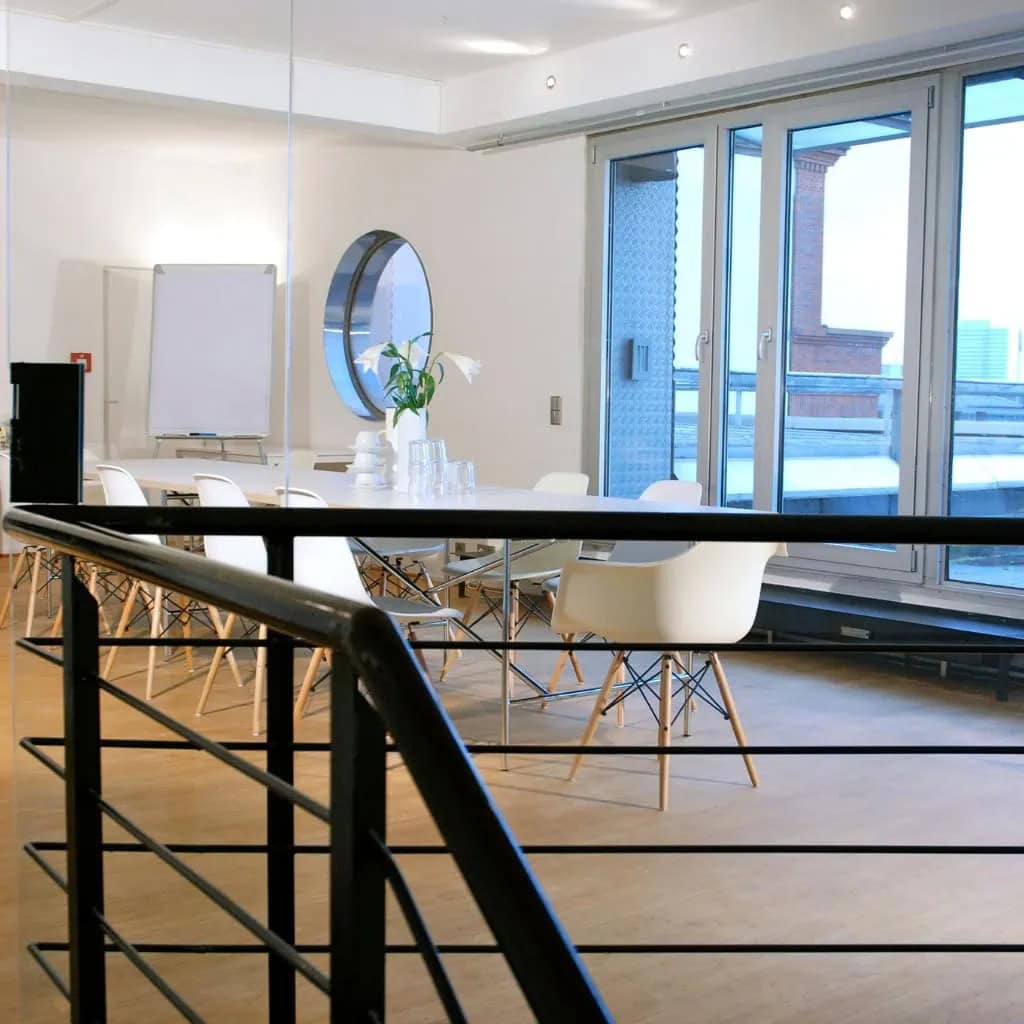 Seminarraum am COATRAIN® Standort Hamburg City im Lilienhof.